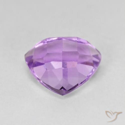 Amethyst Gemstone in 10 x 10 mm (calibrated) Size for Sale, Amethyst Stone in Medium Purplish Violet Color