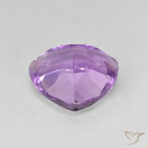 Amethyst Gemstone in 10 x 10 mm (calibrated) Size for Sale, Amethyst Stone in Medium Purplish Violet Color