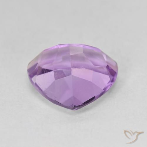 Amethyst Gemstone in 10 x 10 mm (calibrated) Size for Sale, Amethyst Stone in Purplish Violet Color