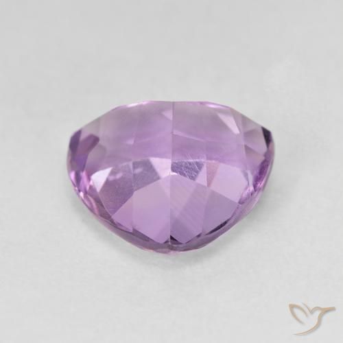 Amethyst Gemstone in 10 x 10 mm (calibrated) Size for Sale, Amethyst Stone in Purplish Violet Color