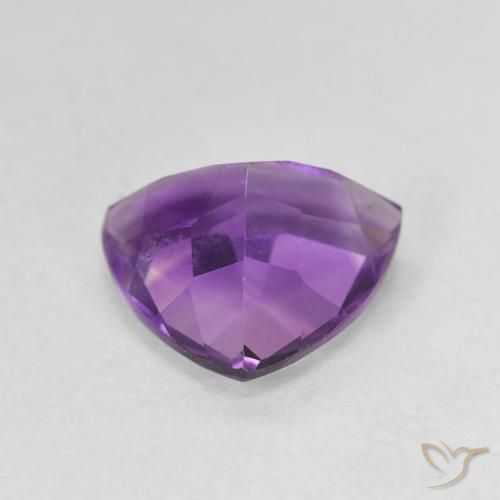 Amethyst Gemstone in 10 x 10 mm (calibrated) Size for Sale, Amethyst Stone in Purplish Violet Color