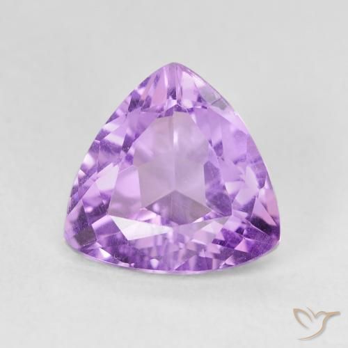 2.72ct Natural Iris Violet Amethyst, Trillion, VVS-VS