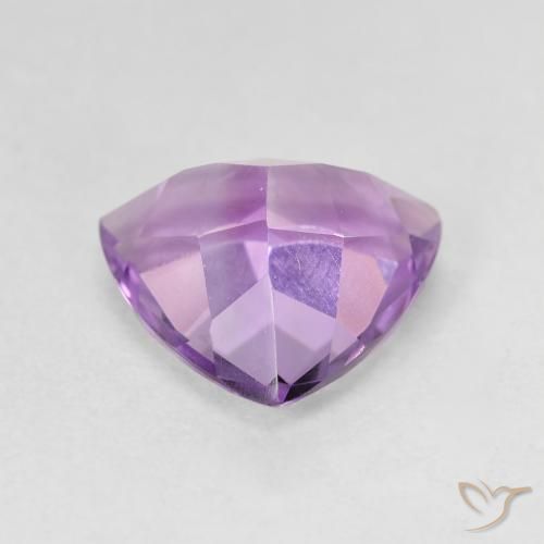 Amethyst Gemstone in 10 x 10 mm (calibrated) Size for Sale, Amethyst Stone in Medium Light Purplish-Violet Color