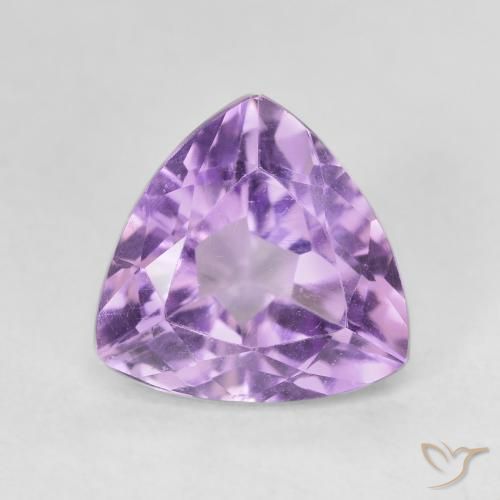 2.91ct Natural Purplish Violet Amethyst, Trillion, VVS-VS