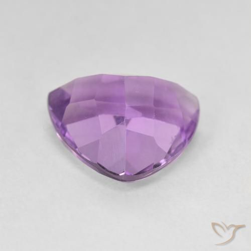Amethyst Gemstone in 10 x 10 mm (calibrated) Size for Sale, Amethyst Stone in Medium Violet Color