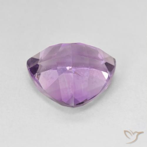 Amethyst Gemstone in 10 x 10 mm (calibrated) Size for Sale, Amethyst Stone in Pinkish Violet Color