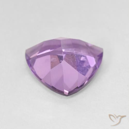 Amethyst Gemstone in 10 x 10 mm (calibrated) Size for Sale, Amethyst Stone in Medium Pink Violet Color