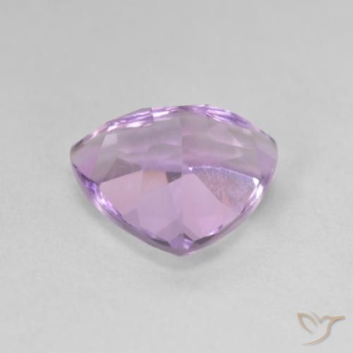 Amethyst Gemstone in 10 x 10 mm (calibrated) Size for Sale, Amethyst Stone in Pinkish Iris Violet Color