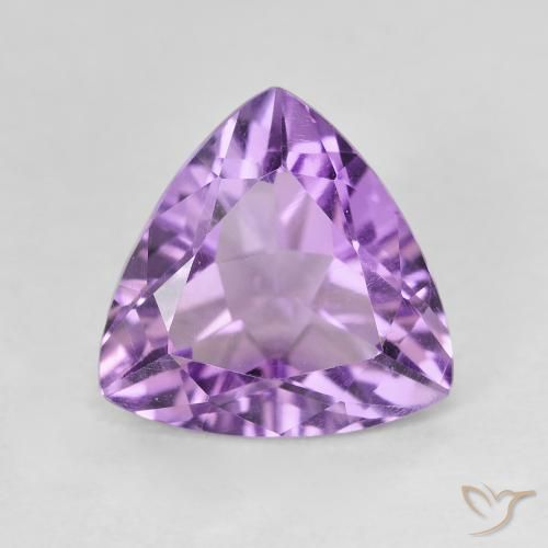 2.71ct Natural Iris Violet Amethyst, Trillion, VVS-VS
