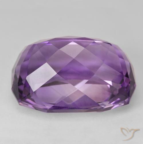 Best Amethyst for a February Birthstone Pendant | Large Size, AAA Color