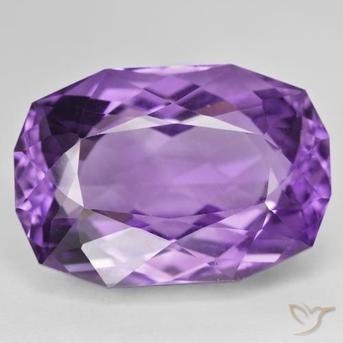 36.31ct Natural Medium Violet Amethyst, Cushion, VVS-VS
