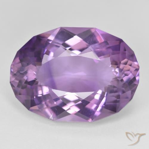 21.94ct Natural Purplish Violet Amethyst, Oval, VVS-VS
