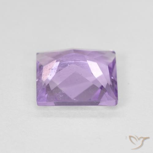Amethyst Gemstone in 7 x 7 mm (calibrated) Size for Sale, Amethyst Stone in Pinkish Violet Color