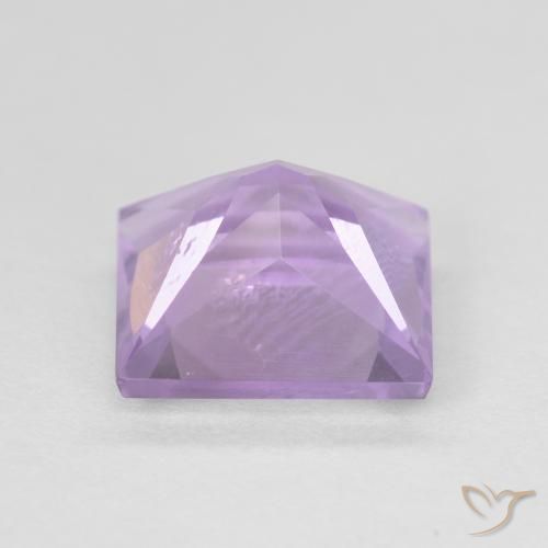 Amethyst Gemstone in 8 x 8 mm (calibrated) Size for Sale, Amethyst Stone in Medium Pink Violet Color