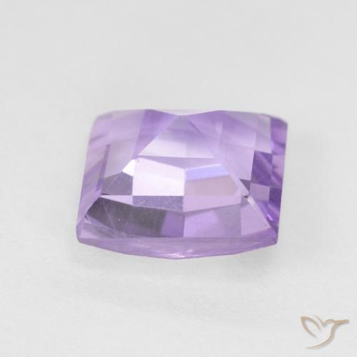 Amethyst Gemstone in 7 x 7 mm (calibrated) Size for Sale, Amethyst Stone in Iris Violet Color