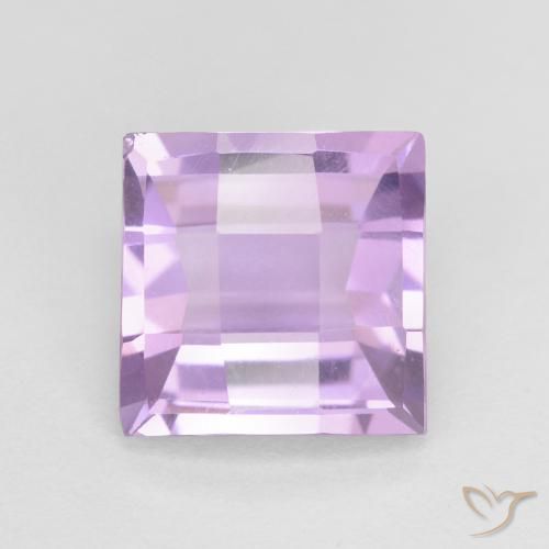 2.41ct Natural Pinkish Violet Amethyst, Square, VVS