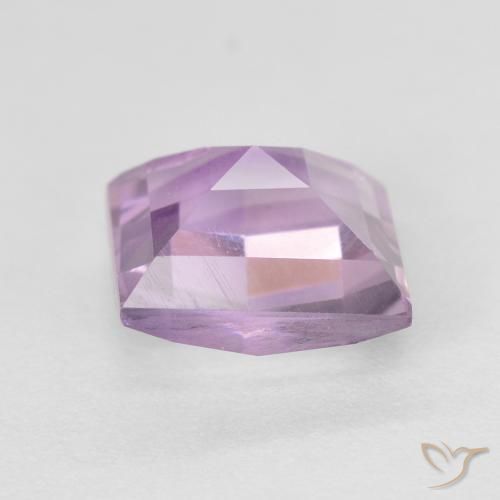 Amethyst Gemstone in 7 x 7 mm (calibrated) Size for Sale, Amethyst Stone in Light Pinkish Violet Color