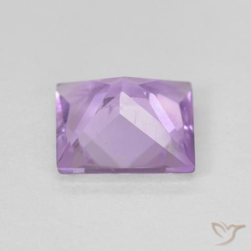 Amethyst Gemstone in 8 x 8 mm (calibrated) Size for Sale, Amethyst Stone in Iris Violet Color