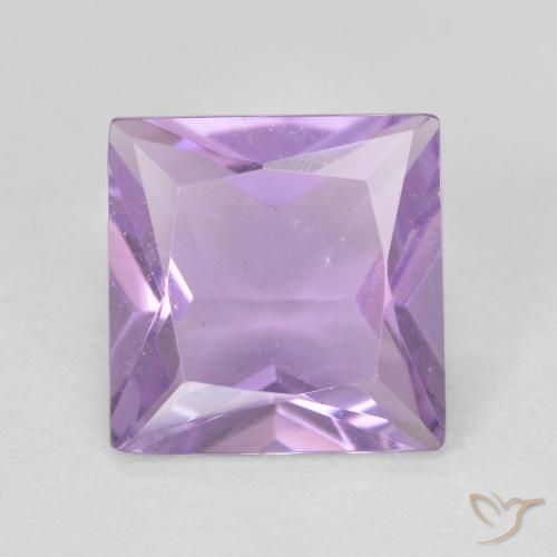 1.20ct Natural Iris Violet Amethyst, Square, VS
