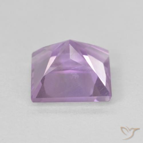 Amethyst Gemstone in 7.6 x 7.6 mm Size for Sale, Amethyst Stone in Light Violet Color