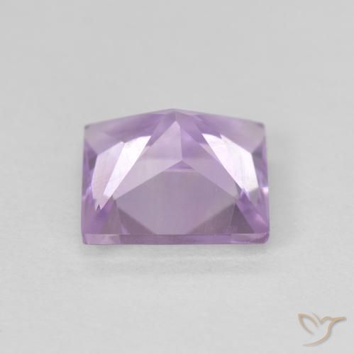 Amethyst Gemstone in 8 x 8 mm (calibrated) Size for Sale, Amethyst Stone in Light Violet Color