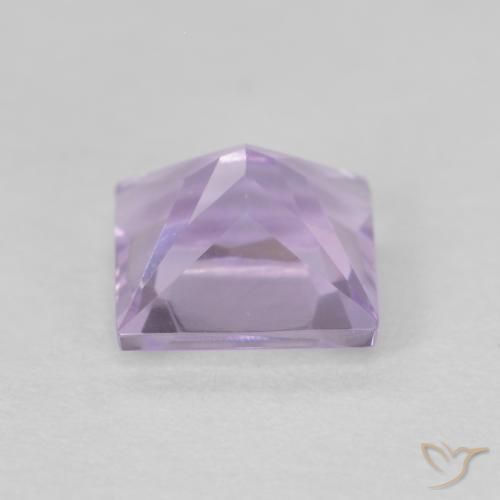 Amethyst Gemstone in 5 x 5 mm (calibrated) Size for Sale, Amethyst Stone in Light Violet Color