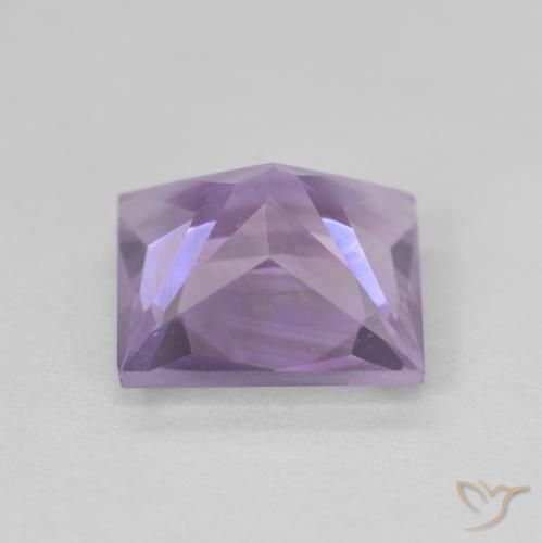Amethyst Gemstone in 8 x 8 mm (calibrated) Size for Sale, Amethyst Stone in Medium Pink Violet Color