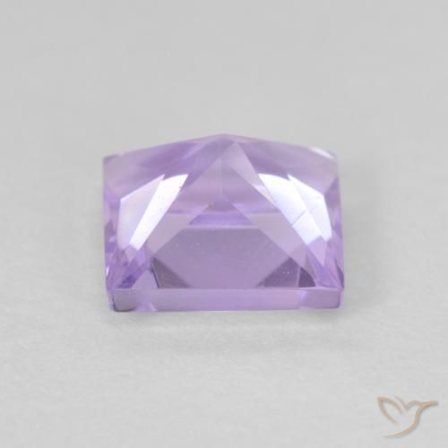 Amethyst Gemstone in 6 x 6 mm (calibrated) Size for Sale, Amethyst Stone in Light Violet Color