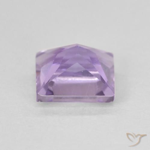 Amethyst Gemstone in 6 x 6 mm (calibrated) Size for Sale, Amethyst Stone in Pinkish Violet Color