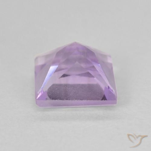 Amethyst Gemstone in 6 x 6 mm (calibrated) Size for Sale, Amethyst Stone in Light Violet Color