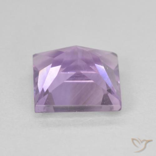 Amethyst Gemstone in 8 x 8 mm (calibrated) Size for Sale, Amethyst Stone in Medium Pink Violet Color