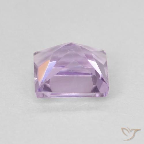 Amethyst Gemstone in 5 x 5 mm (calibrated) Size for Sale, Amethyst Stone in Light Violet Color