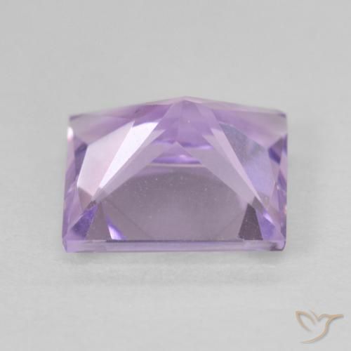 Amethyst Gemstone in 9 x 9 mm (calibrated) Size for Sale, Amethyst Stone in Light Violet Color