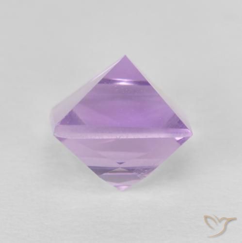 Amethyst Gemstone in 6 x 6 mm (calibrated) Size for Sale, Amethyst Stone in Pinkish Violet Color
