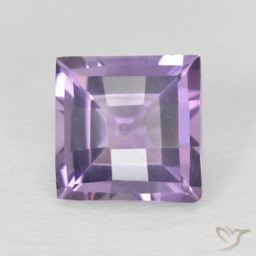 1.73ct Natural Deep Iris Violet Amethyst, Square, VVS-VS