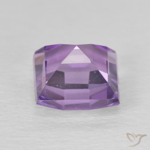 Amethyst Gemstone in 7 x 7 mm (calibrated) Size for Sale, Amethyst Stone in Deep Iris Violet Color