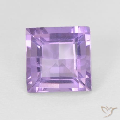 1.86ct Natural Pinkish Violet Amethyst, Square, VS