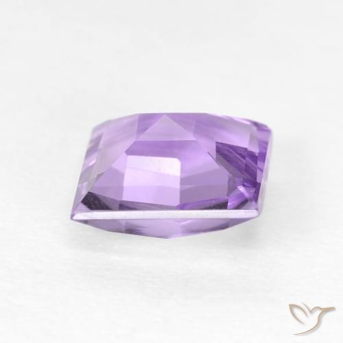 Amethyst Gemstone in 7 x 7 mm (calibrated) Size for Sale, Amethyst Stone in Medium Violet Color