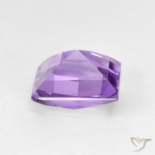 Amethyst Gemstone in 7 x 7 mm (calibrated) Size for Sale, Amethyst Stone in Medium Violet Color