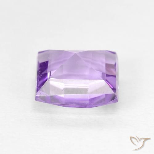 Amethyst Gemstone in 7 x 7 mm (calibrated) Size for Sale, Amethyst Stone in Light Pinkish Violet Color
