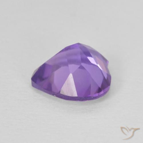 Amethyst Gemstone in 6 x 6 mm (calibrated) Size for Sale, Amethyst Stone in Medium Violet Color