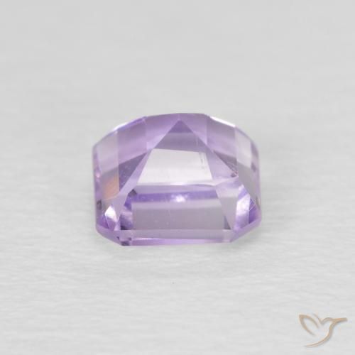 Amethyst Gemstone in 5 x 5 mm (calibrated) Size for Sale, Amethyst Stone in Sangria Violet Color