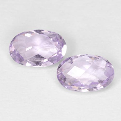 0.74ctw Natural Pinkish Violet Amethyst, Oval, VS