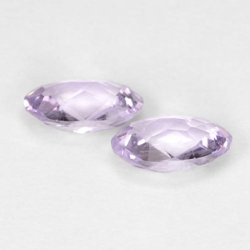 Amethyst Gemstones in 6 x 4 mm (calibrated) Size for Sale, Amethyst Stones in Pinkish Violet Color
