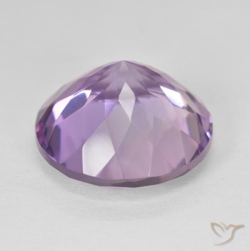 Amethyst Gemstone in 16 mm (calibrated) Size for Sale, Amethyst Stone in Medium Violet Color