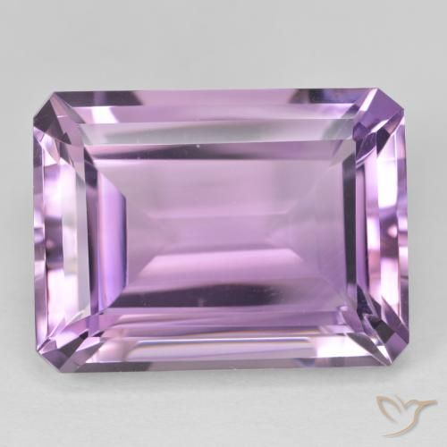 23.19 ct Octagon Cut Amethyst, 20 x 15.1 mm From Brazil, Photo A