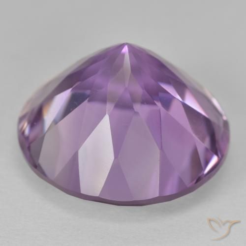 Amethyst Gemstone in 16 mm (calibrated) Size for Sale, Amethyst Stone in Iris Violet Color