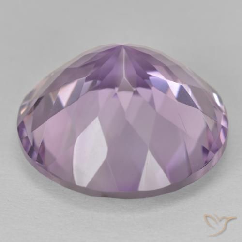 Amethyst Gemstone in 16 mm (calibrated) Size for Sale, Amethyst Stone in Medium Violet-Pink Color