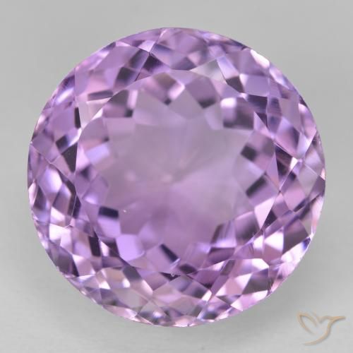 16.90ct Natural Medium Violet Amethyst, Round, VVS-VS
