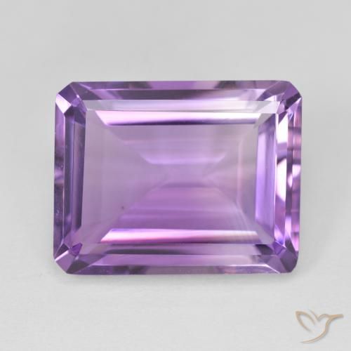 16.17 ct Octagon Cut Amethyst, 17.9 x 14.1 mm From Brazil, Photo A